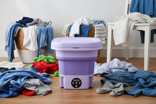 8L Portable Small Foldable Washing Machine
